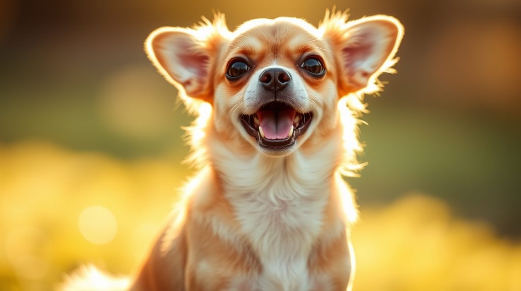 a dog with its mouth open